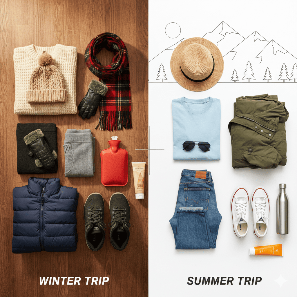 Shimla Trip Packing List - Winter & Summer