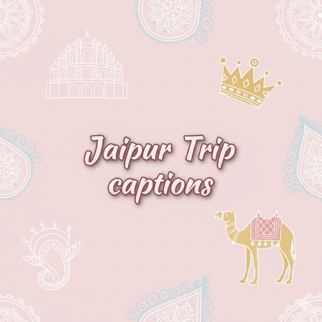 Jaipur Trip Quotes and Captions for Instagram