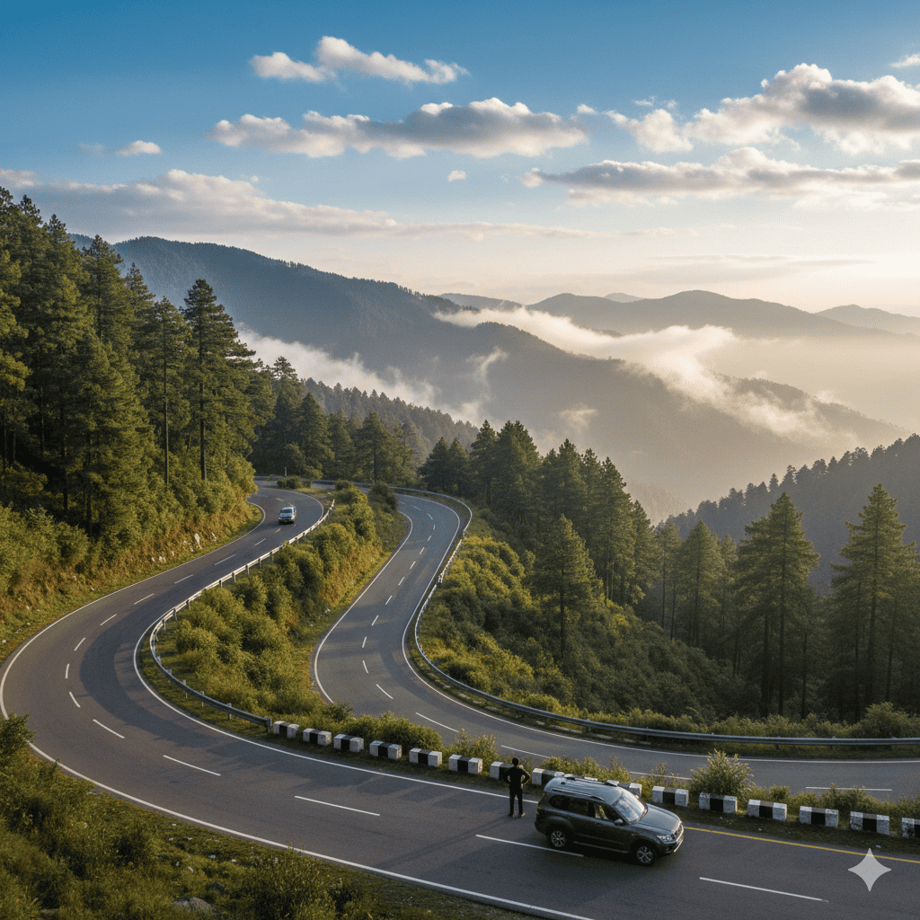 Chandigarh to Shimla Distance